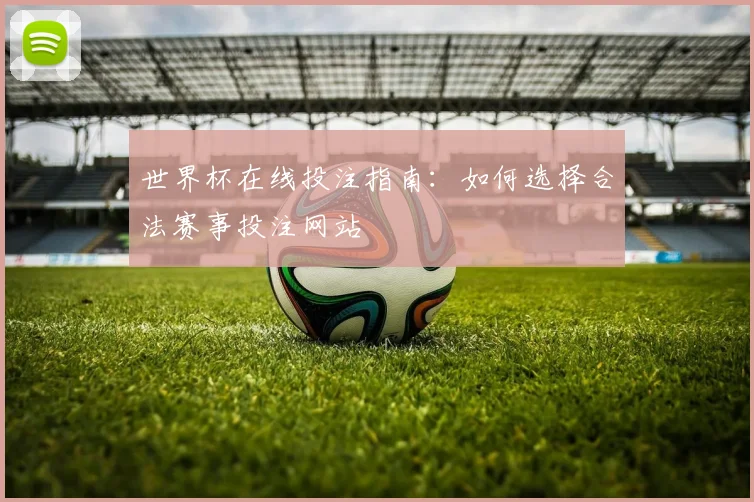 世界杯在线投注指南:如何选择合法赛事投注网站